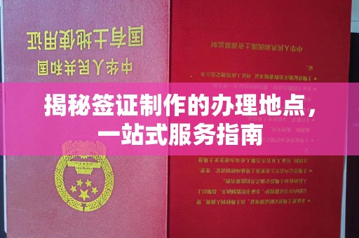 宝坻揭秘签证制作的办理地点，一站式服务指南